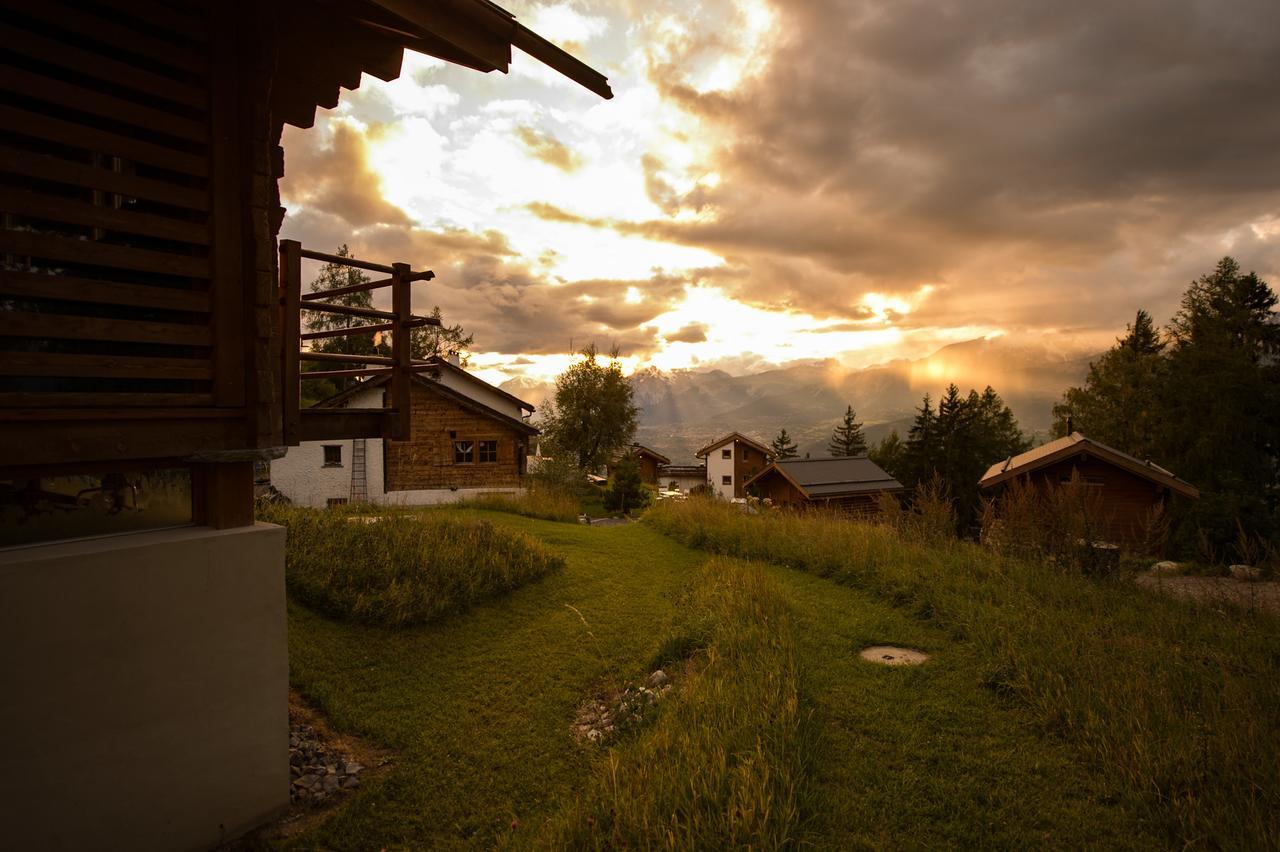 Les Mazots De La Source & Spa Vercorin Exterior foto
