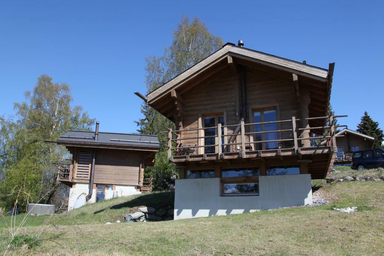 Les Mazots De La Source & Spa Vercorin Exterior foto