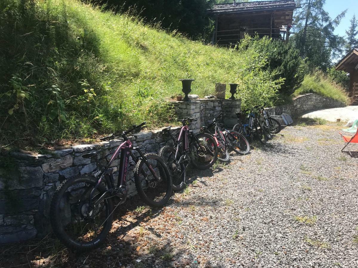 Les Mazots De La Source & Spa Vercorin Exterior foto